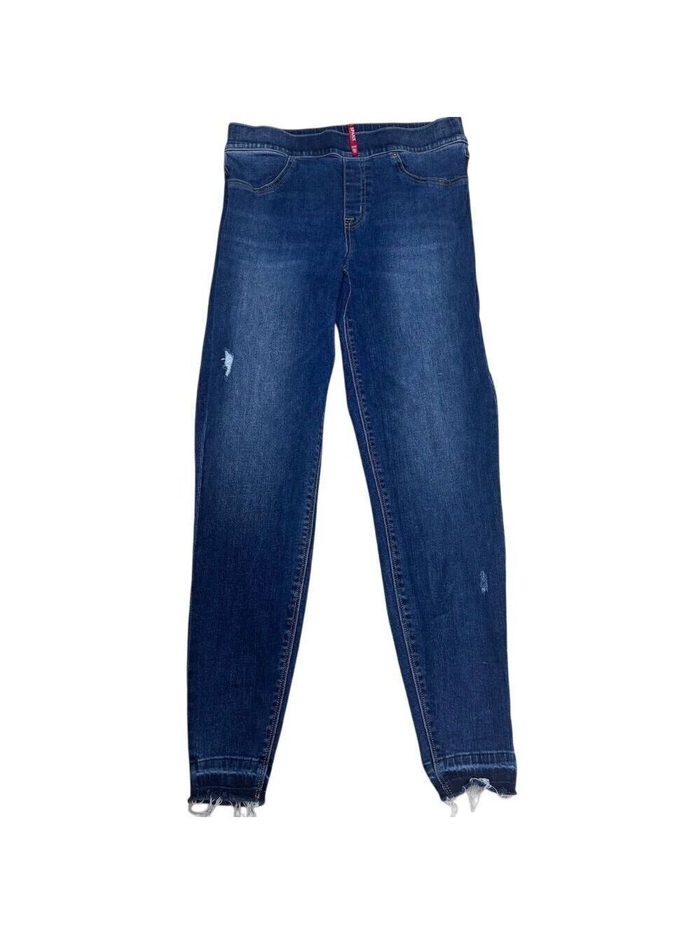VGUC Spanx Women's Distressed Ankle Skinny Jeans Size M